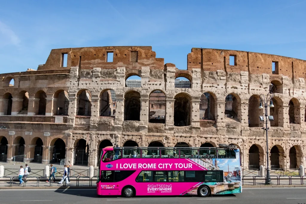 Bus turistico de Roma