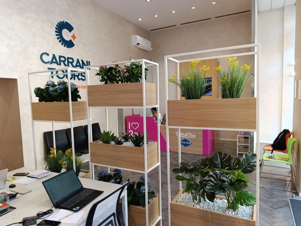 Oficinas de la nueva tienda Roma City Tour